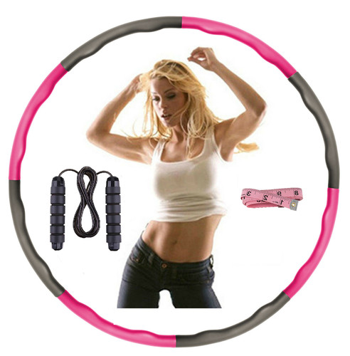 Collapsible weighted hula hoop - collapsible,