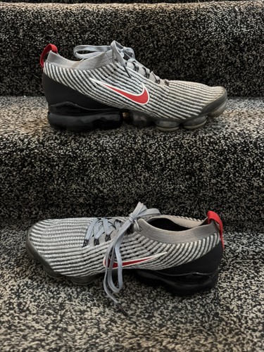 Nike grey black red - black,