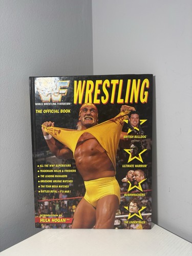 Wwf wrestling official book - wwf,