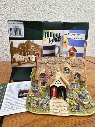 Lilliput lane come - rain, or
