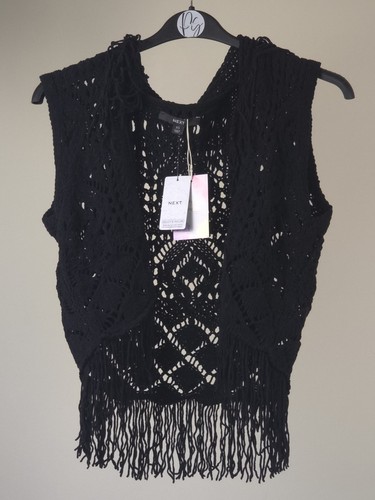 Next womens black crochet - next,