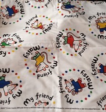 🐭 Maisy Mouse Fabric - 2009 Rare Unused Licensed Fabric 50 X 50 Cms Pieces 🌻