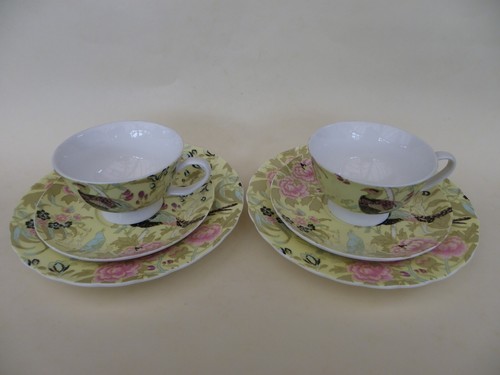 Vintage peacock floral design - floral,