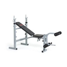 York B530 Heavy Duty Barbell Weight Bench Home Gym Incline Decline Leg Developer