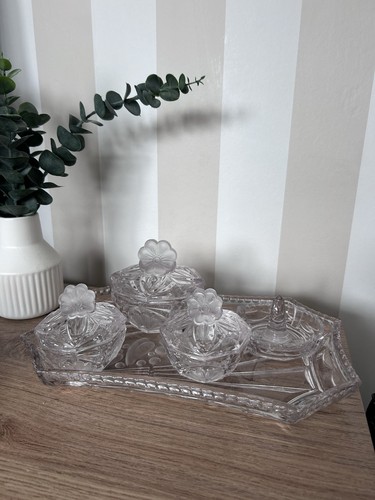 Vintage glass dressing - glass,