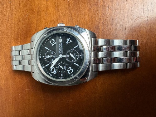 Pulsar chronograph alarm watch - alarm,