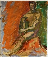 VINTAGE OIL PAINTING Mid