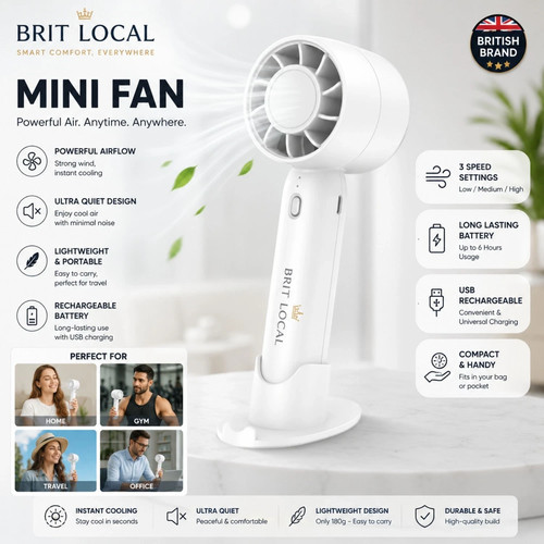 Usb handheld fan rechargeable - handheld,
