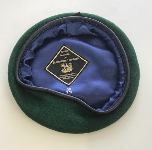Intelligence corps green - green, beret