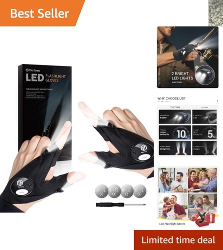 Rechargeable led gloves - led,