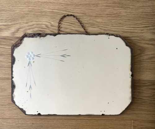 Vintage art deco mirror - vintage,