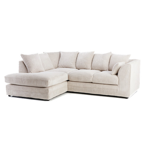 Luxor cream corner sofa - cream,