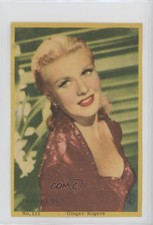 1959 Almex Film Stars Ginger Rogers #131 s5j