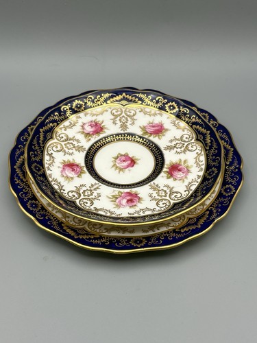 Antique cauldon china - cauldon, pink