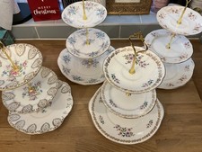 Vintage 3 Tier Cake Stands X 4