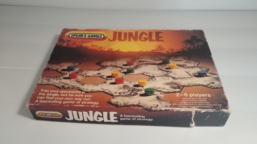 Jungle board game spears - board,
