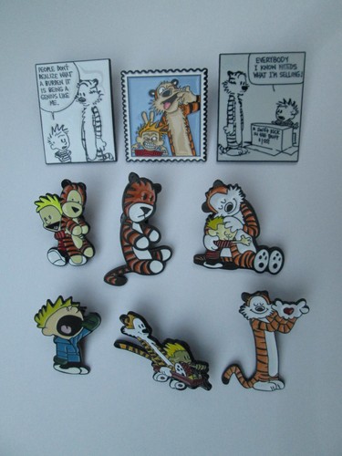 Metal enamel pin badge - x,