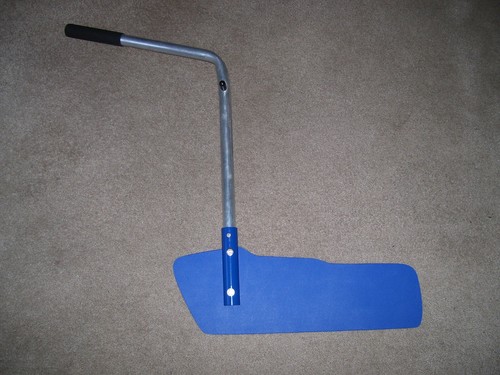 Pedal paddle boat - paddle, rudder