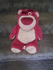 Lotso Bear Disney Store 18”Toy Story Strawberry Scented Large Soft Plush