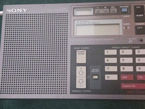 Sony icf 7600ds fm - sony, icf-7600ds