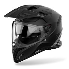 Airoh Bandit Motorcycle Helmet Dual Sport Adventure Crash Helmet Matt Black