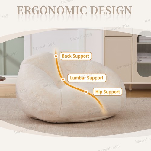 Faux fur bean - faux, lumbar