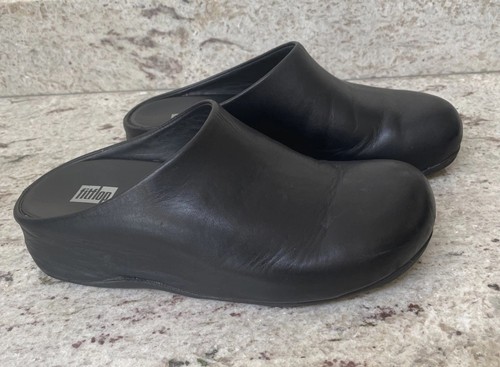 Fitflop shuv black - fitflop, leather