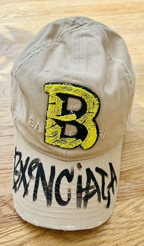 New balenciaga logo cap - new,