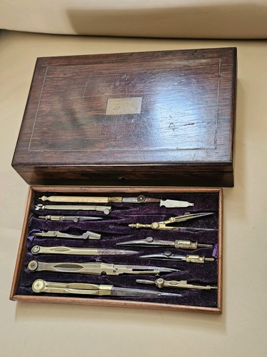 Antique victorian set - set, brass