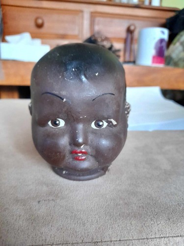 1940s doll head - doll,