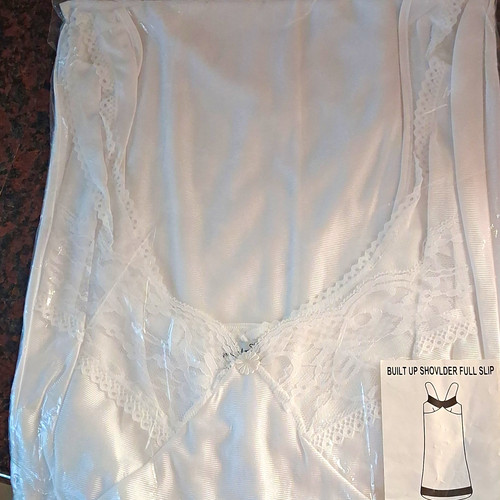 Women white nylon full - nylon,