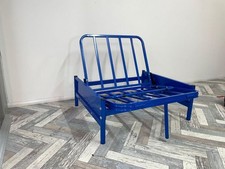 Single Metal Futon Blue Frame