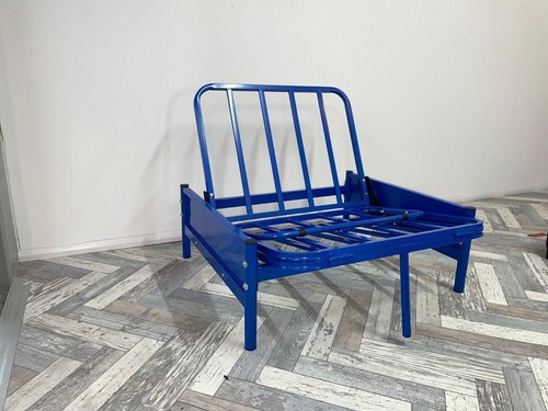 Single metal futon blue - futon,