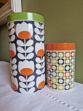 Orla Kiely Storage Tins x Two