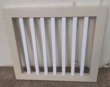 Cream with white spindles Upvc