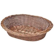 Willow Dog Basket/Pet Bed Natural 70 cm vidaXL