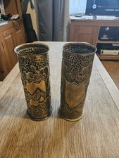 2 x Trench Art Shell Casings
