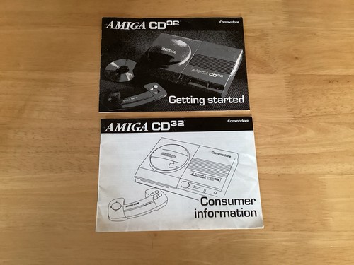 Amiga cd32 consumer - cd32, booklet