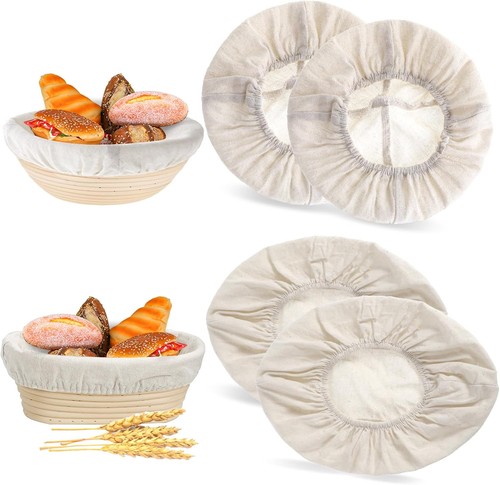 4pcs banneton liner bread - 4pcs, liner,