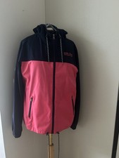 Quba sails X-Series Navy/red Hooded Rain Coat Size Uk 16/44