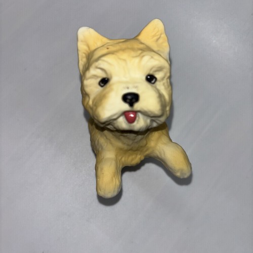 Westie dog figurine begging - westie,