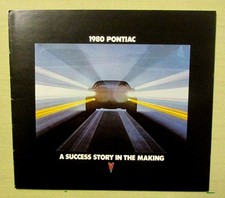 1980 ORIGINAL PONTIAC BROCHURE