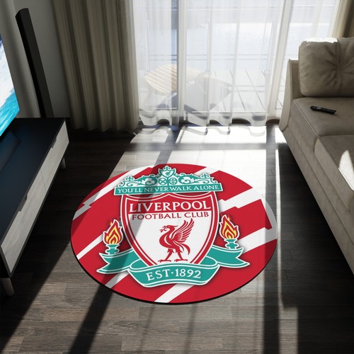 Liverpool round rug - liverpool,