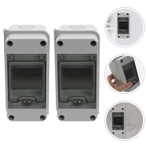 Gray junction box - junction, pc