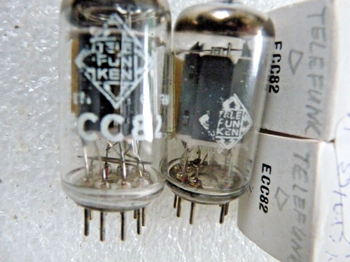 Pair telefunken ecc82 - pair,