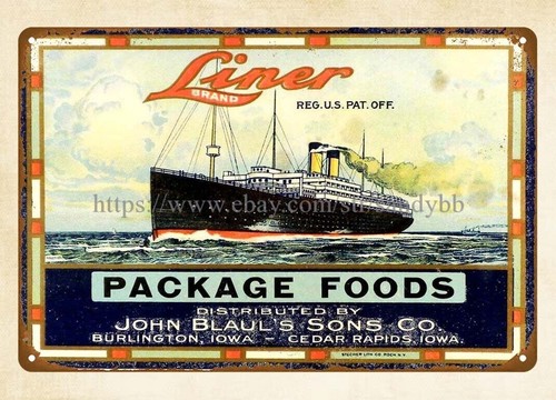 Metal ship wall art liner - metal,