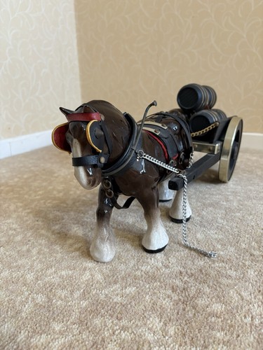 Vintage horse and barrel cart - and,