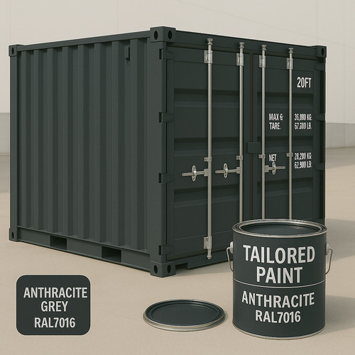 Container roof sealant paint - roof,