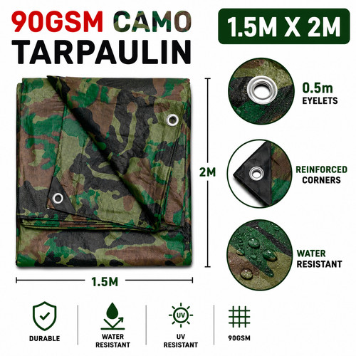 Camouflage tarpaulin x - tarpaulin,