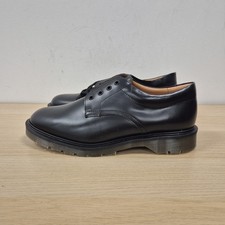 Solovair Vintage 1462 Black Smooth Leather England Oxford Shoes Size Uk 9 #2
